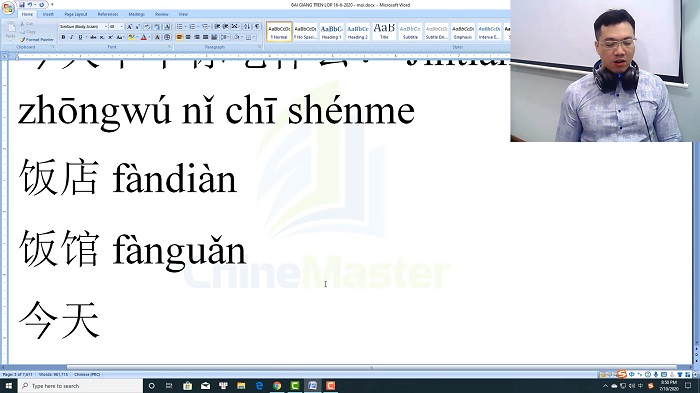 Luyện thi HSK 3 online Đề 21 Đọc hiểu Phần 2