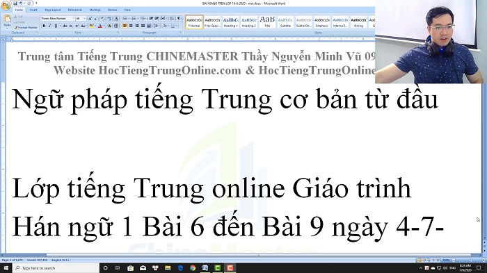 Luyện dịch tiếng Trung HSK 4 Nghe hiểu bài 12