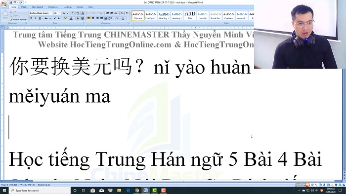 Luyện dịch tiếng Trung HSK 4 Nghe hiểu bài 23