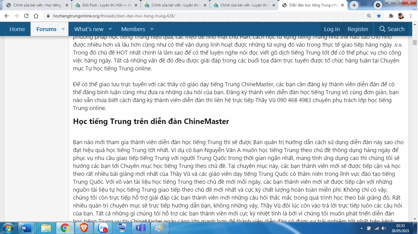 Từ vựng HSK 9 cấp học như thế nào hiệu quả
