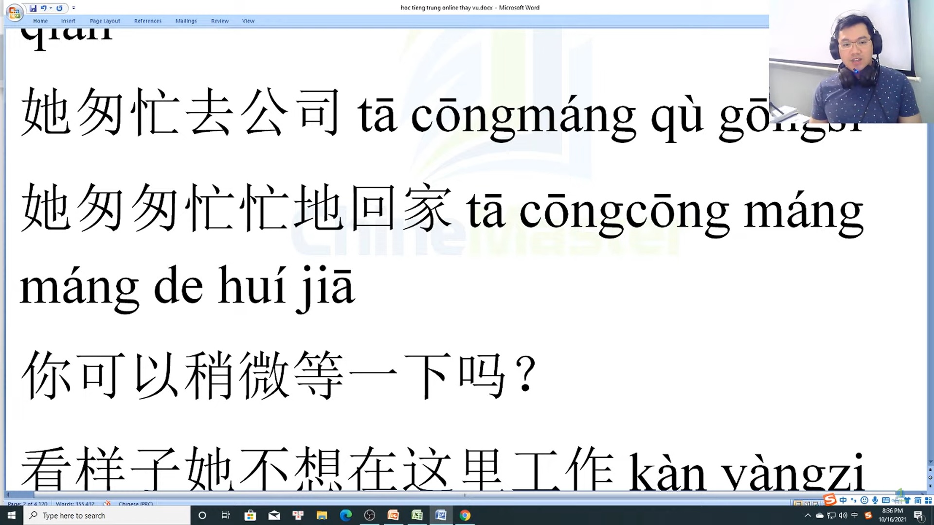 Giáo trình tiếng Trung thương mại ứng dụng Bài 9